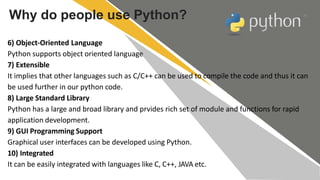 Why Python in required in Civil Engineering | PPTX