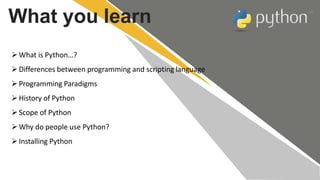 Why Python in required in Civil Engineering | PPTX | Programming ...