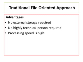 Intoduction- Database Management System | PPTX
