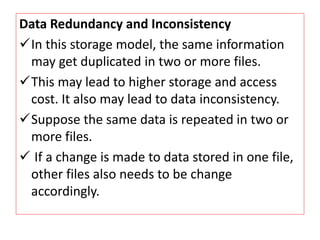 Intoduction- Database Management System | PPTX