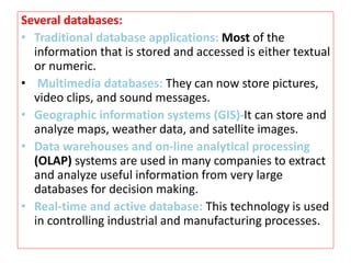 Database Textual Image Intoduction- Database Management System | PPTX