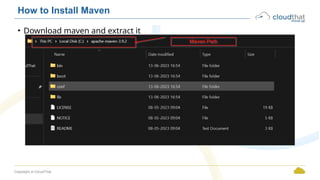 Intoduction_to_Maven best java tool for project management | PPTX