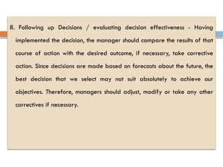 INTODUCTION TO MANAGEMENT CHAPTER FOUR (4) | PPTX