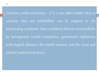INTODUCTION TO MANAGEMENT CHAPTER FOUR (4) | PPTX