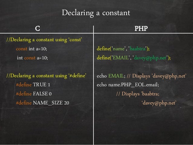 Introduction to php basics