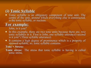 Intonation | PPT