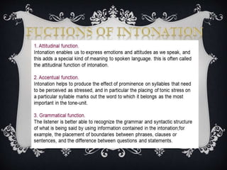 Intonation
