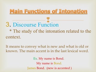 Intonation - Levels of Voice | PPT