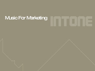Music For Marketing 