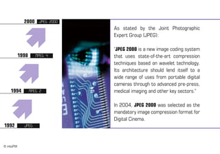 intoPIX - Everything about Jpeg2000