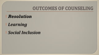  Resolution
 Learning
 Social Inclusion
 