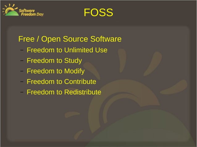 Intorduction to foss and gnu linux | PPT