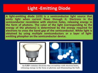 Led Photons Intorduction to lighting | PPTX