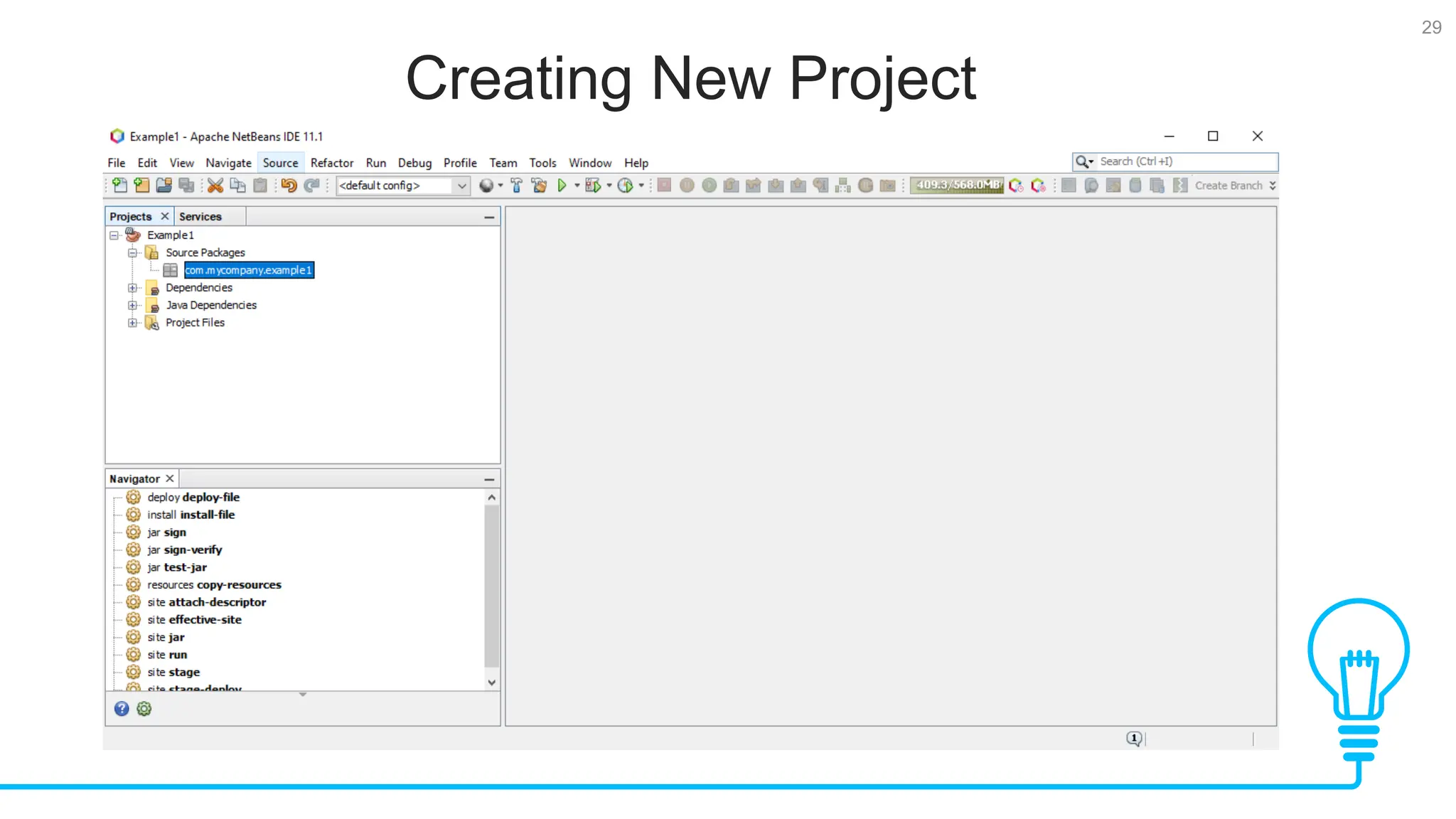 29 Creating New Project Tests 