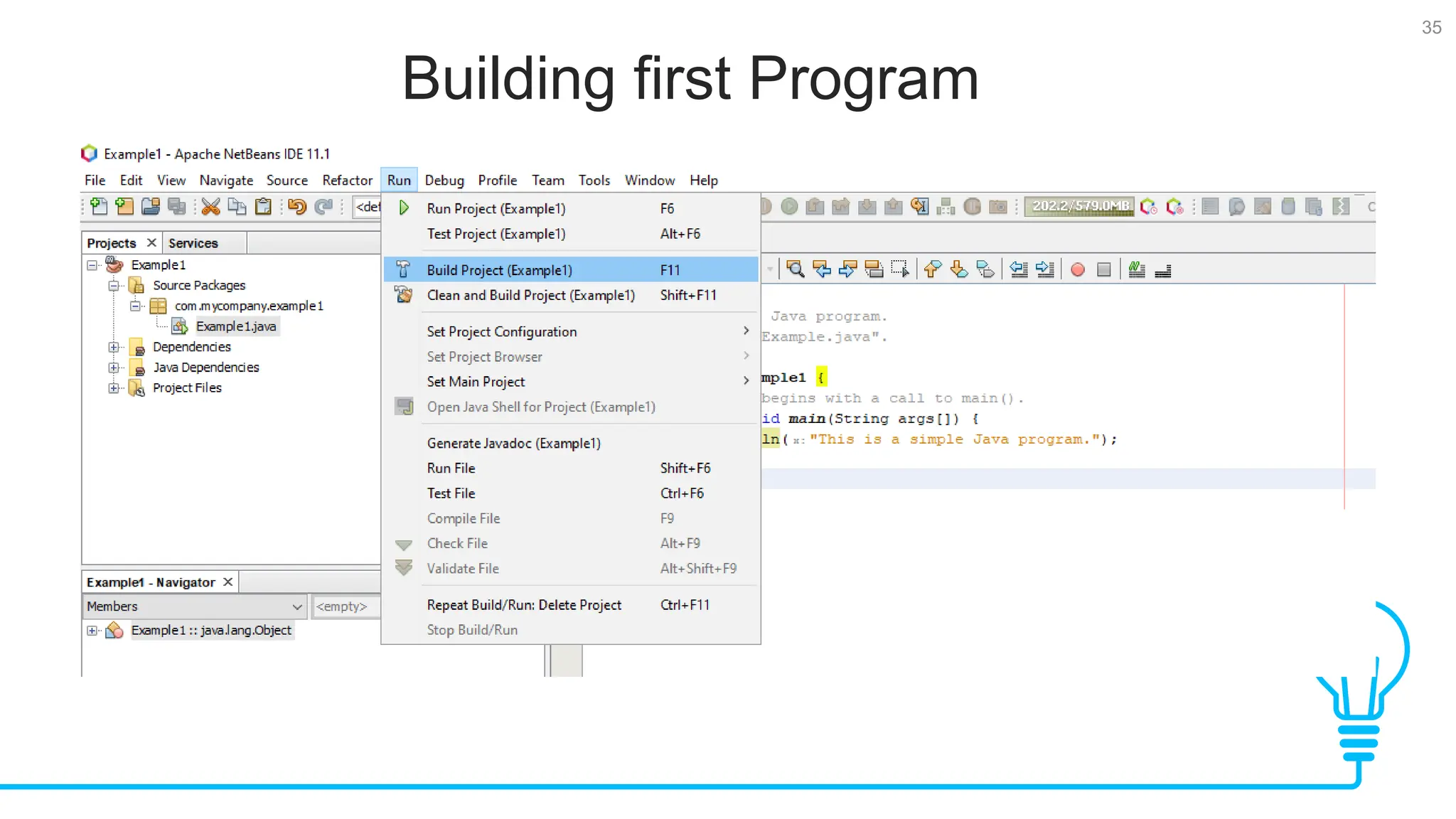 35 Building first Program Tests 