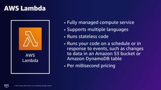 Intro to Amazon Web Services (AWS) and Gen AI | PDF