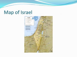 Map of Israel
 