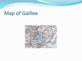 Map of Galilee
 