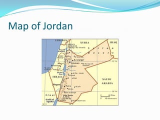 Map of Jordan
 