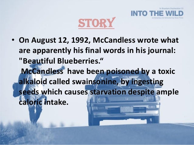 Compare And Contrast Mccandless And Mccunns Venture Into Compare And Contrast Mccandless And Mccunns Venture Into
