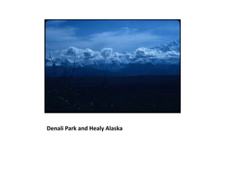 Denali Park and Healy Alaska
 