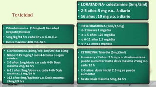Toxicidad
• La toxicidad ocurre después de una ingesta de 3 a 5 veces la dosis diaria
usual.
 
