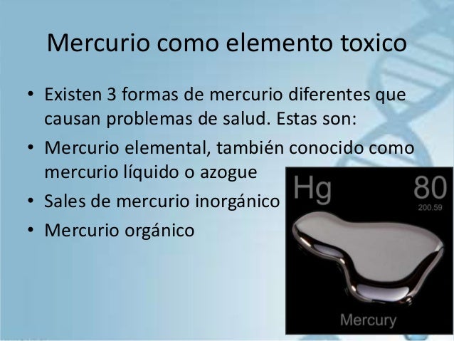 Intoxicacion Por Mercurio Y Magnesio