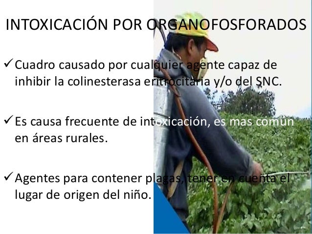Intoxicación por organofosforado