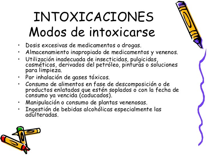 Intoxicaciones
