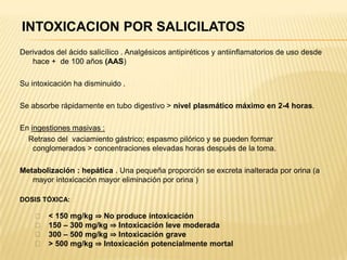  Rara vez síntomas neurológicos, cardiacos o respiratorios.Fase 3: Entre 48-96 horas.- Sólo el 3.5% de las hepatotoxicidades van a fallo hepático.- Ictericia, sangrado, encefalopatía..- Muerte por edema cerebral o sepsis.Fase 4: Días 4-14.- Solución:     * Muerte.     * Recuperación.       - Completa (1-2 sem).       - Secuelas menores.