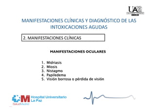 2. MANIFESTACIONES CLÍNICAS 

            MANIFESTACIONES OCULARES
 