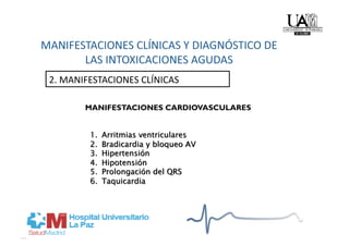2. MANIFESTACIONES CLÍNICAS 

       MANIFESTACIONES CARDIOVASCULARES
 