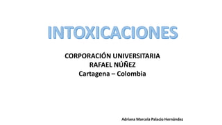 CORPORACIÓN UNIVERSITARIA
RAFAEL NÚÑEZ
Cartagena – Colombia
Adriana Marcela Palacio Hernández
 