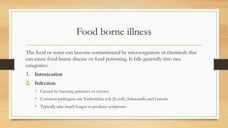 Food-borne infections and intoxications. Pptx | PPTX