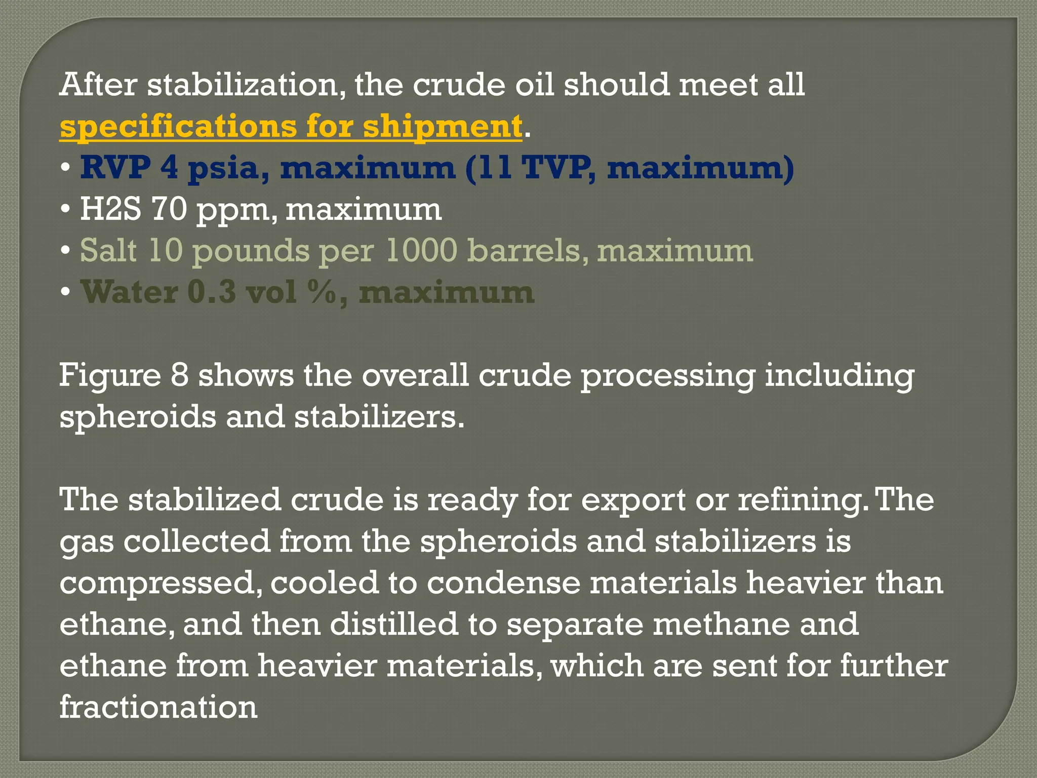 oil field processing oil field processing | PDF