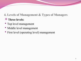 introduction to management rift valley university | PPT