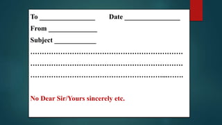 Secretary Inro Note Intra and Inter office communication - Memo, Circular, Agenda and ...