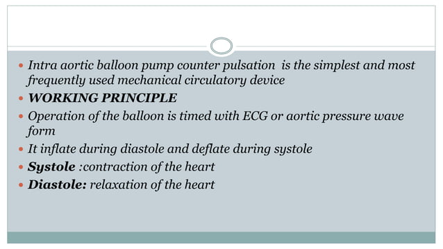 INTRA AORTIC BALLON PUMP [IABP].ppt news | PPT