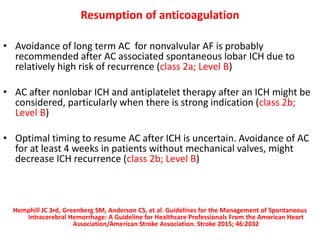 Intracerebral hemorrhage hypertensive - Intracerebral Hemorrhage Hypertensive 54 320 