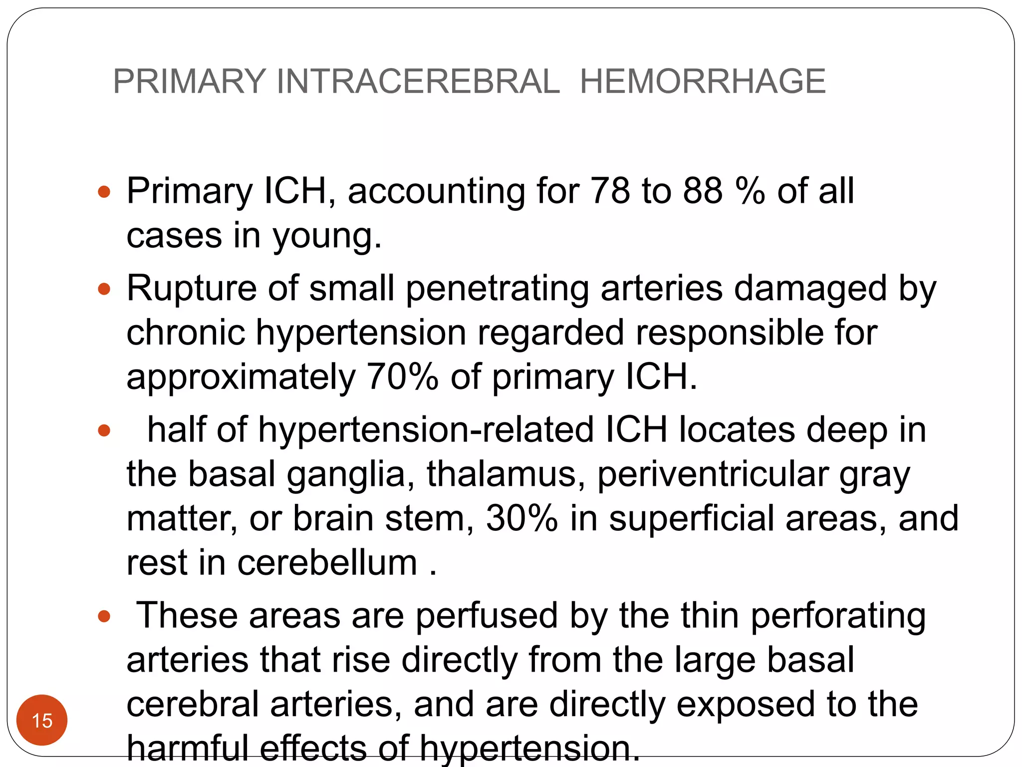 INTRACEREBRAL HEMORRHAGE IN YOUNG ADULTS.pptx