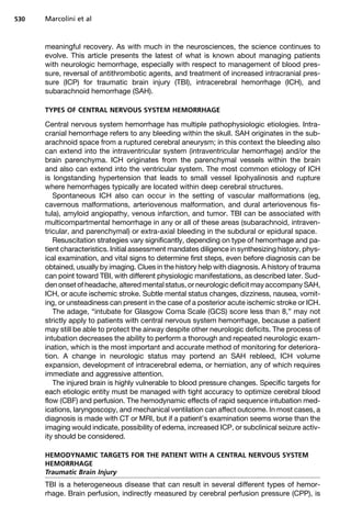 Intracranial hemorrhage and intracranial hypertension | PDF