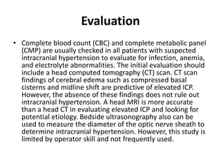 Intracranial hypertensionorhypertension.pptx