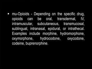 Intractable Pain | PPTX
