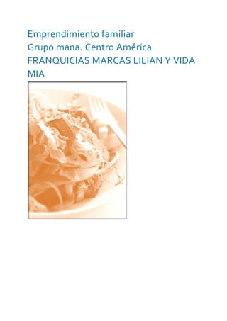 Emprendimiento Familiar | PDF