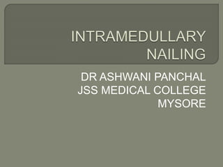 DR ASHWANI PANCHAL
JSS MEDICAL COLLEGE
MYSORE
 