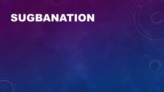 SUGBANATION
 