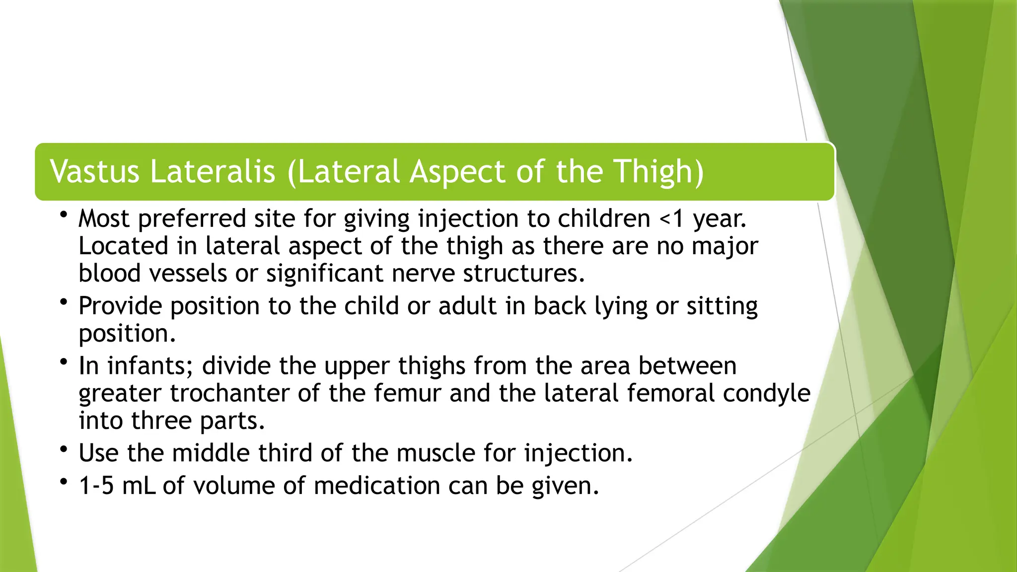 intramuscular injection type of injection | PPTX