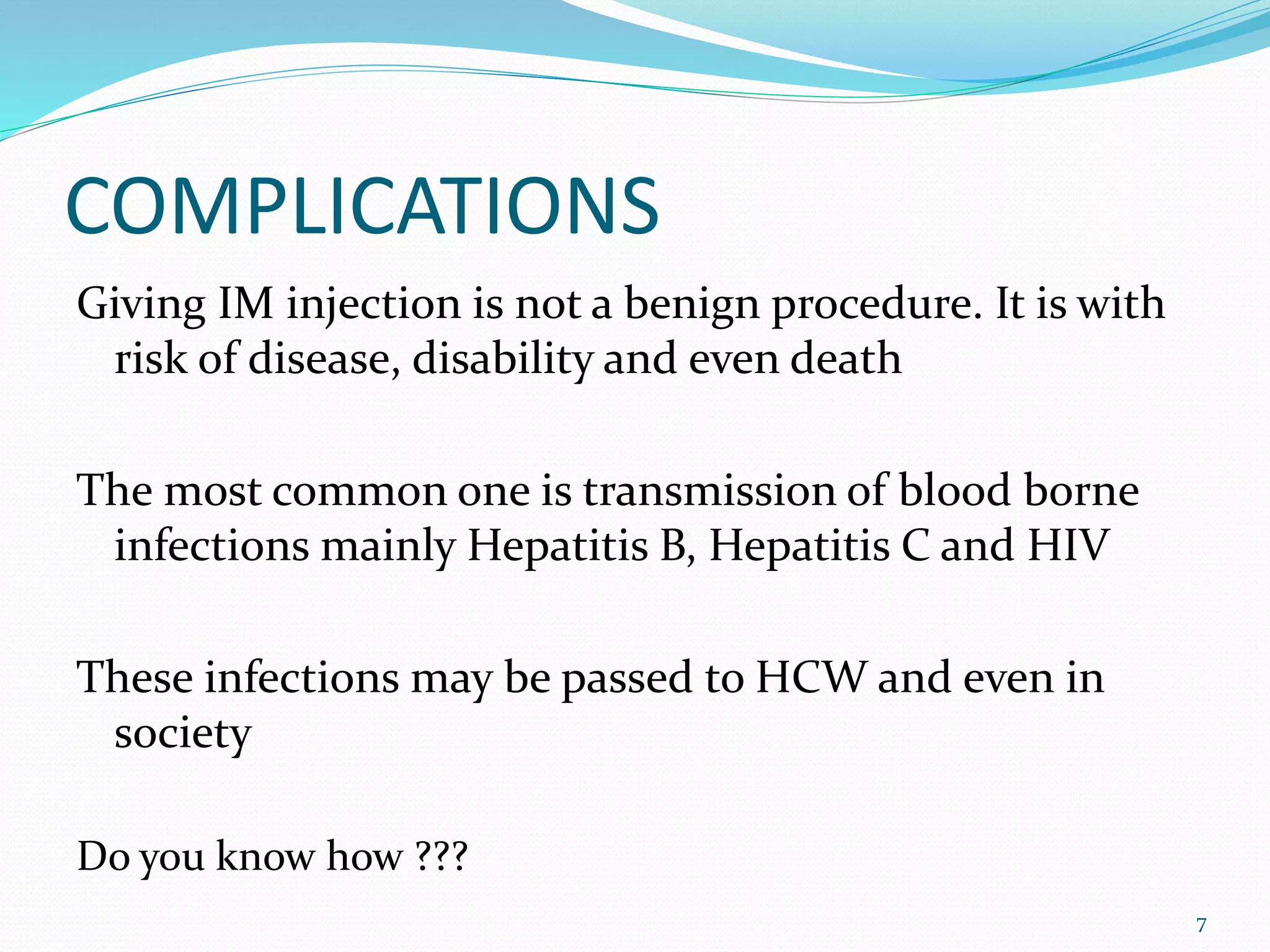 Intramuscular injection ppp | PPTX