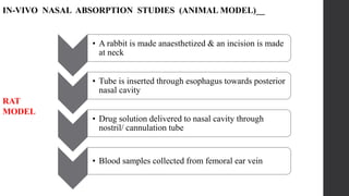 Intranasal Route Delivery System: Types Preparation Evaluation | PDF