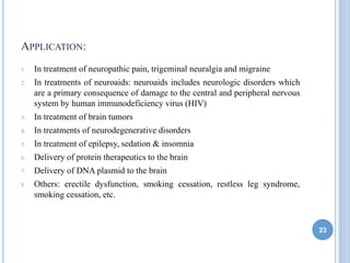 Intranasal drug delivery to brain | PPTX